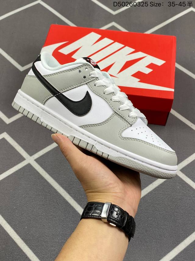 耐克nike Sb Dunk Low扣篮系列低帮休闲运动滑板板鞋采用软质牛剖皮鞋面材质#正确后跟反口里弧度#原厂中底布正确印刷#鞋垫嵌入缓震乳胶+Sole真气垫