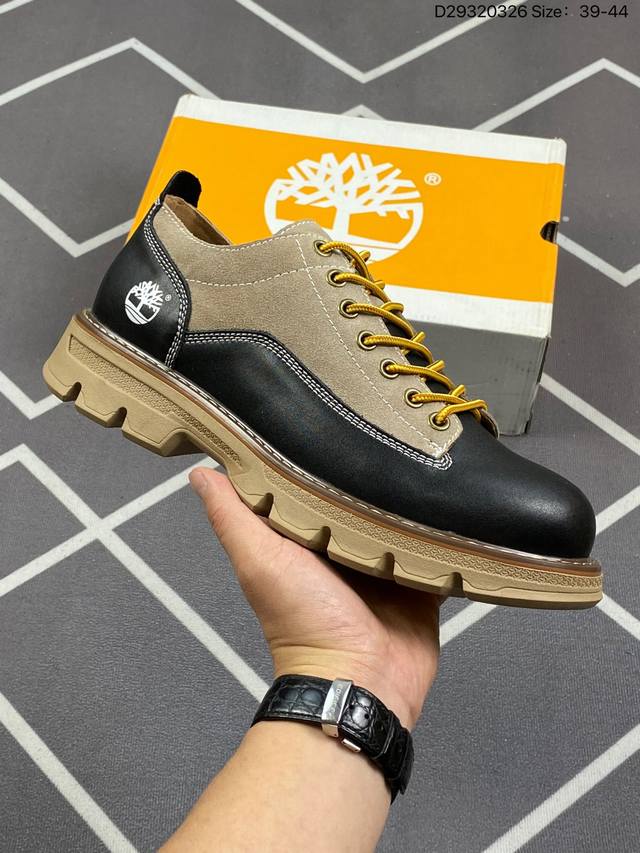 Timberland添柏岚 天伯伦 户外休闲时尚马丁靴系列 广东大厂出品 全新工艺升级 23Ss秋冬新款 原盒原包装 面料采用意大利进口手抓牛皮 搭配防臭防腐真