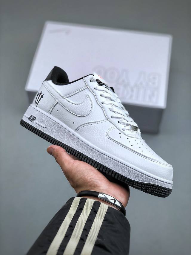 Nike Air Force 1 Low 07 白黑原楦头原纸板 打造纯正低帮空军版型专注外贸渠道 全掌内置蜂窝气垫 原盒配件 原厂中底钢印 拉帮完美 官方货号