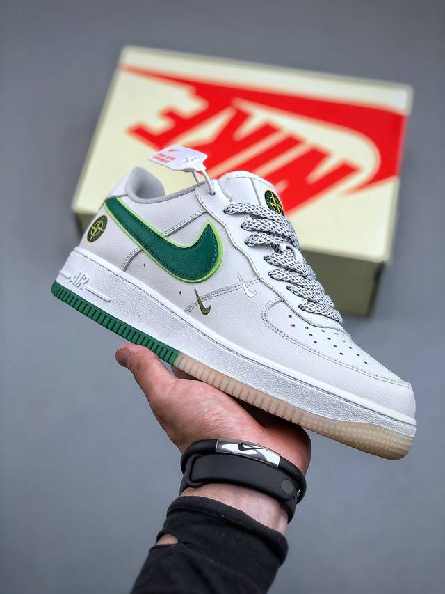 Nike Air Force 1 Low 07 原楦头原纸板 打造纯正低帮空军版型专注外贸渠道 全掌内置蜂窝气垫 原盒配件 原厂中底钢印 拉帮完美 官方货号 S