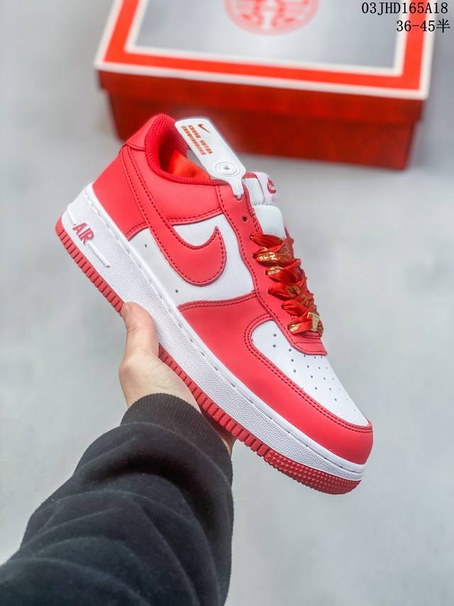 公司级带半码好货 耐克nike Air Force 1 Low 空军一号低帮休闲板鞋 打造纯正空军版型#专注外贸渠道 全掌内置蜂窝气垫 #原盒配件 原厂中底钢印