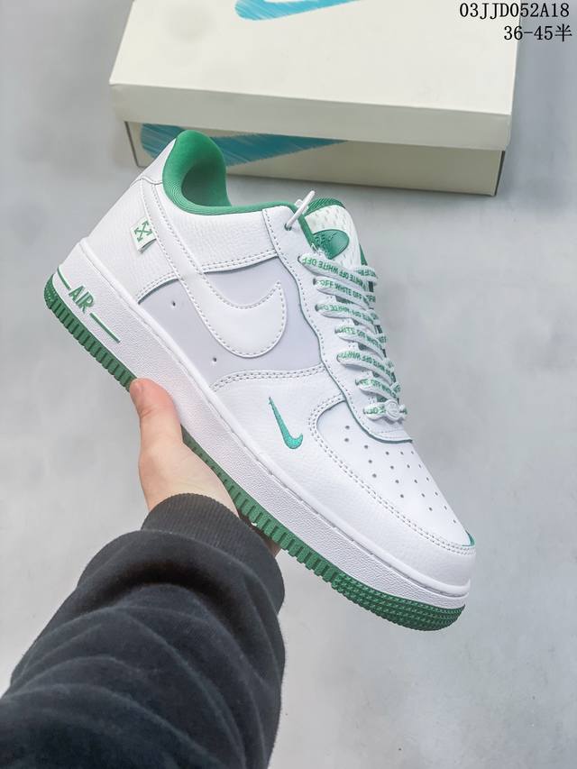 公司级带半码好货 耐克nike Air Force 1 Low 空军一号低帮休闲板鞋 打造纯正空军版型#专注外贸渠道 全掌内置蜂窝气垫 #原盒配件 原厂中底钢印