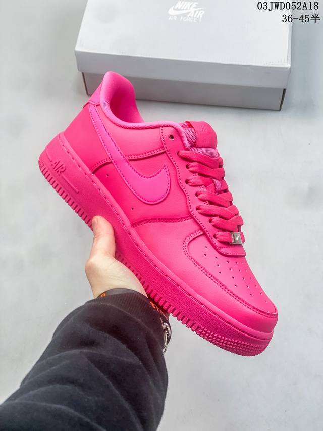 公司级带半码好货 耐克nike Air Force 1 Low 空军一号低帮休闲板鞋 打造纯正空军版型#专注外贸渠道 全掌内置蜂窝气垫 #原盒配件 原厂中底钢印