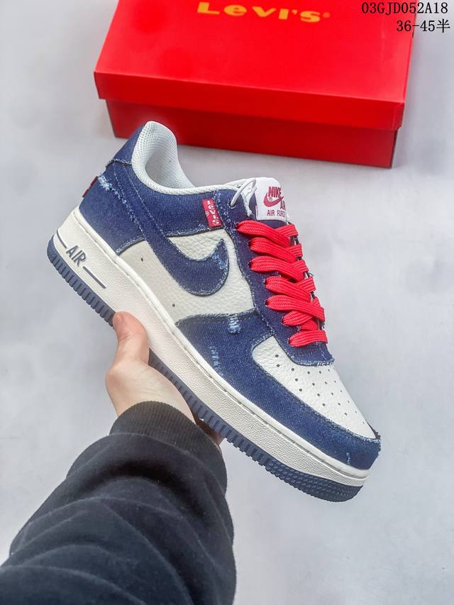 公司级带半码好货 耐克nike Air Force 1 Low 空军一号低帮休闲板鞋 打造纯正空军版型#专注外贸渠道 全掌内置蜂窝气垫 #原盒配件 原厂中底钢印