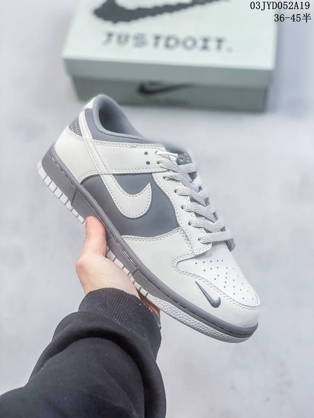 公司级带半码 耐克nike Sb Dunk Low 扣篮系列复古低帮休闲运动滑板板鞋 采用脚感柔软舒适zoomair气垫 有效吸收滑板等极限运动在落地时带来的冲