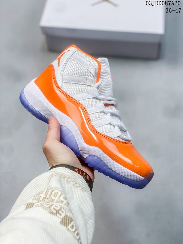 乔丹 Air Jordan 11 Cherry Aj11 乔11复古高帮篮球鞋 货号 Ct8012-116 Q36-47 03Jdd087A20