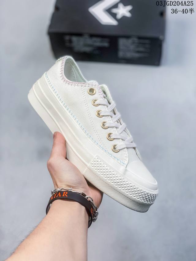 Converse All Star Lift 新款匡威小雏菊 35 36 36.5 37 37.5 38 39 39.5 40 03Jgd204A25