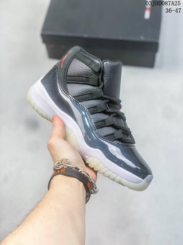 乔丹 Air Jordan 11 Cherry Aj11 乔11复古中帮篮球鞋 货号 Ct8012-116 Q36-47 03Jdd087A25