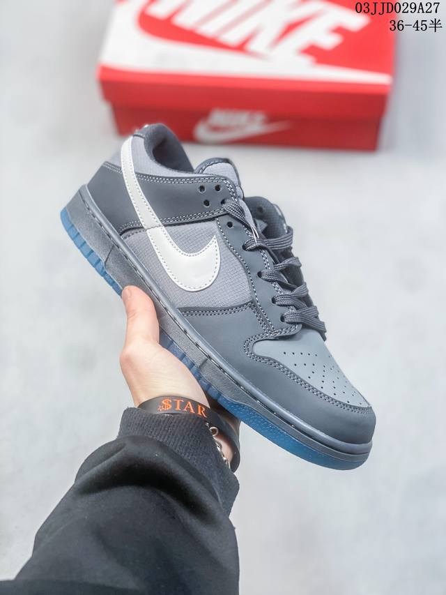 公司级带半码 耐克nike Sb Dunk Low 扣篮系列复古低帮休闲运动滑板板鞋 采用脚感柔软舒适zoomair气垫 有效吸收滑板等极限运动在落地时带来的冲