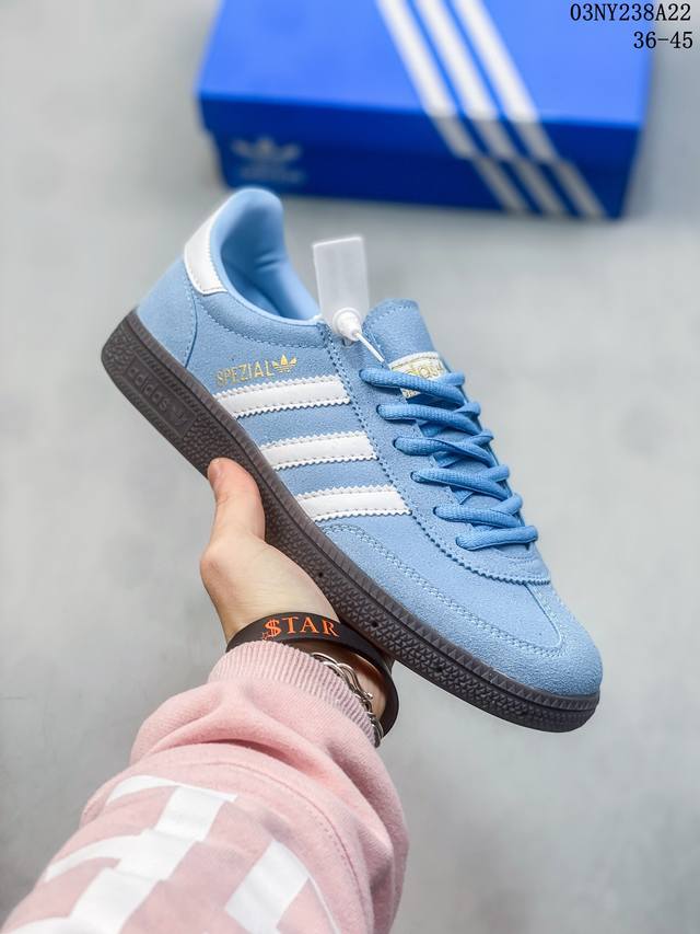 Adidas 三叶草 Spezial Handball 男女 情侣款 经典鞋 Db35 尺码36-45 编码 03Ny238A22