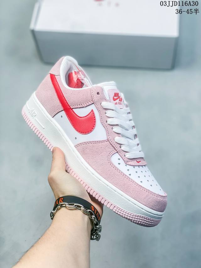 公司级带半码 耐克nike Air Force 1 Low 空军一号低帮休闲板鞋 打造纯正空军版型#专注外贸渠道 全掌内置蜂窝气垫 #原盒配件 原厂中底钢印 拉