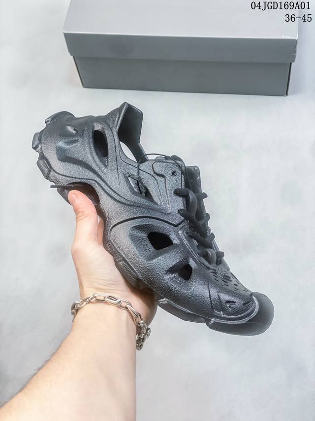 Balenciaga 巴黎世家 法国高端奢侈品牌-巴黎世家balenciaga Mold Thong Sandals夏季沙滩涉水百搭休闲人字拖凉拖鞋 采用超轻9