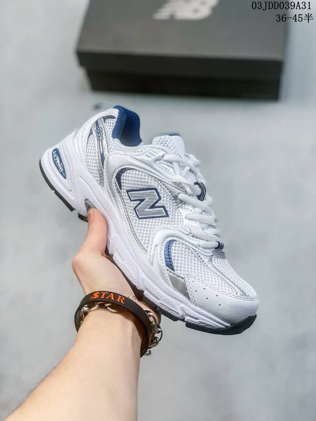 Nebwalance 530系列运动鞋续 Nb530后又一双颜值担当的复古运动鞋 New Balance S博挚爱小众老爹鞋 货号 Mr530Kob Size: