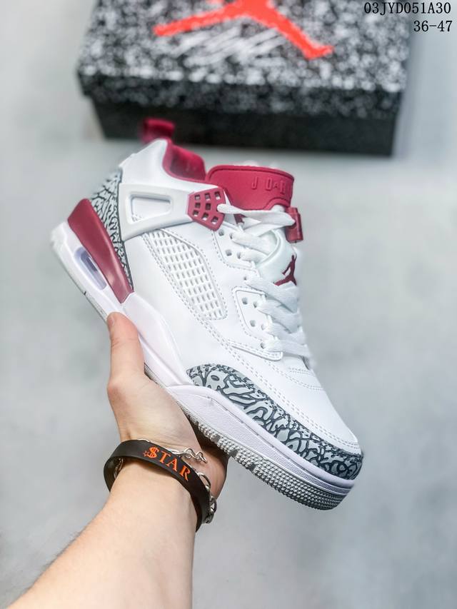 Air Jordan Spizike Low 米色低帮复古篮球鞋 Fq1759- 尺码 36-47 编码 03Jyd051A31