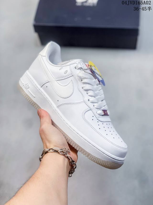 公司级带半码 耐克nike Air Force 1 Low 空军一号低帮休闲板鞋 打造纯正空军版型#专注外贸渠道 全掌内置蜂窝气垫 #原盒配件 原厂中底钢印 拉