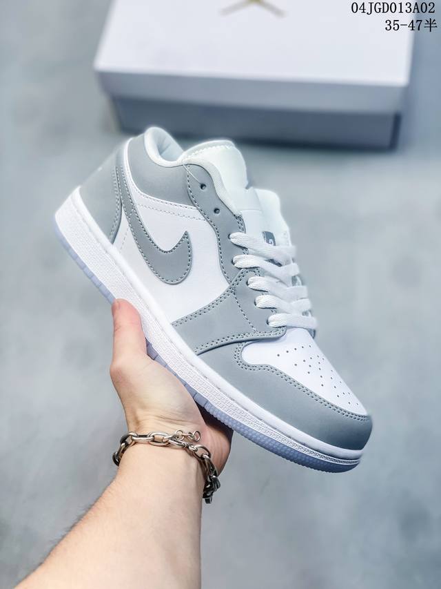 头层皮带半码 耐克 乔丹air Jordan 1 Low Aj1 乔1 低帮复古文化休闲运动篮球鞋 从1985 年面世的元年款汲取设计灵感 采用简洁大方的经典外