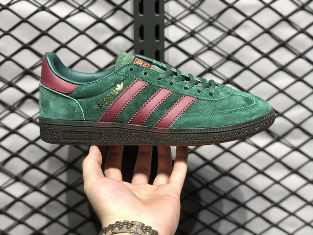 阿迪达斯adidas Originals Handball Spzl 手球运动员系列百搭休闲运动板鞋 货号 Gx6989 尺码 39 40 40.5 41 42