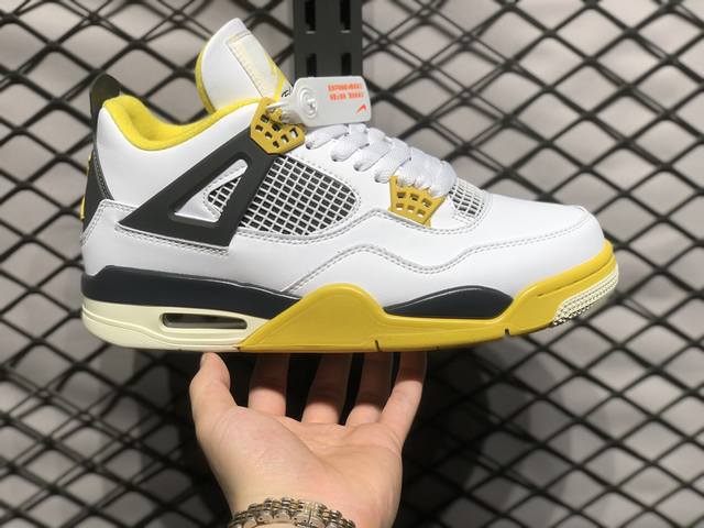 Air Jordan Aj4 Retro 乔丹 原鞋开发原楦原纸板同源开发 完美呈现乔4的版型 内侧正确双色网格 还原细节 原厂皮料 正确气垫颜色 正确网格工艺