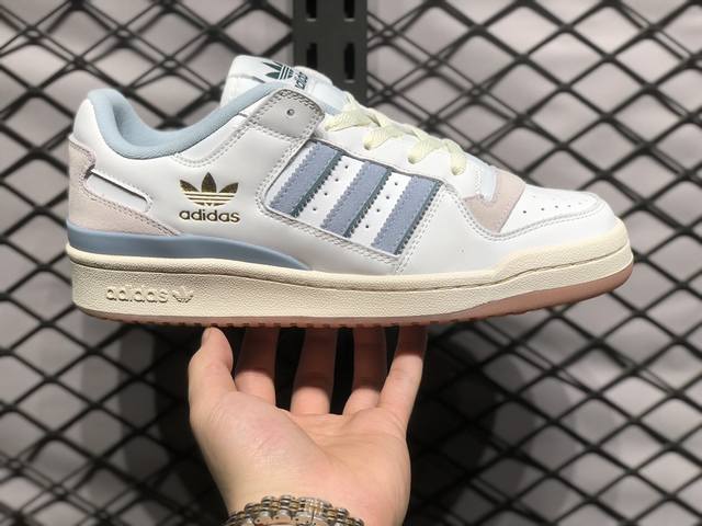 阿迪达斯adidas Originals Forum 84 Low 圆头系带 减震耐磨 低帮板鞋 男女同款 货号 Ig3964 尺码 36 36.5 37.5