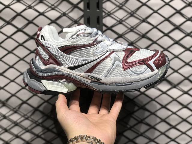 巴黎世家balenciaga Runner Sneaker 慢跑系列低帮复古野跑潮流姥爹风百搭休闲运动慢跑鞋男女鞋原版一致配件防尘袋及附送鞋带#全部采用原档案原