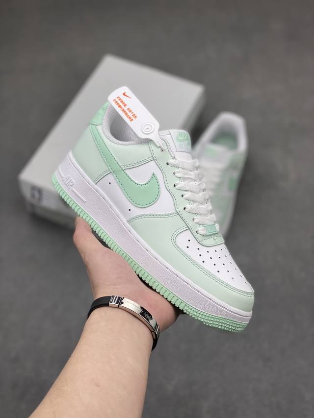 超级福利 核心特价 长期补货 Nk Air Force 1'07 Low 蒂芙尼绿 空军一号低帮休闲板鞋 原装级别 原楦头原纸板 打造纯正空军版型#专注外贸渠道