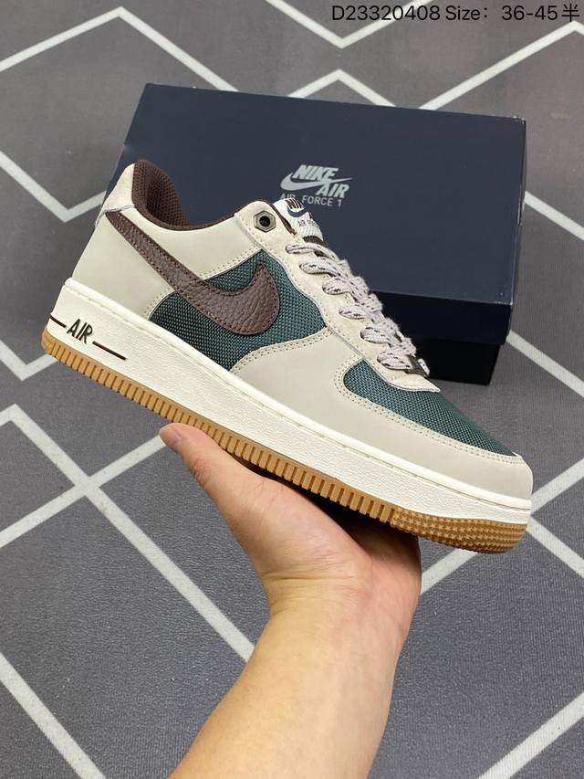 公司级nike Air Force 1 Low 空军一号低帮休闲运动板鞋 原楦头原纸板 打造纯正空军版型 专注外贸渠道 全掌内置蜂窝气垫 原盒配件 原厂中底钢印