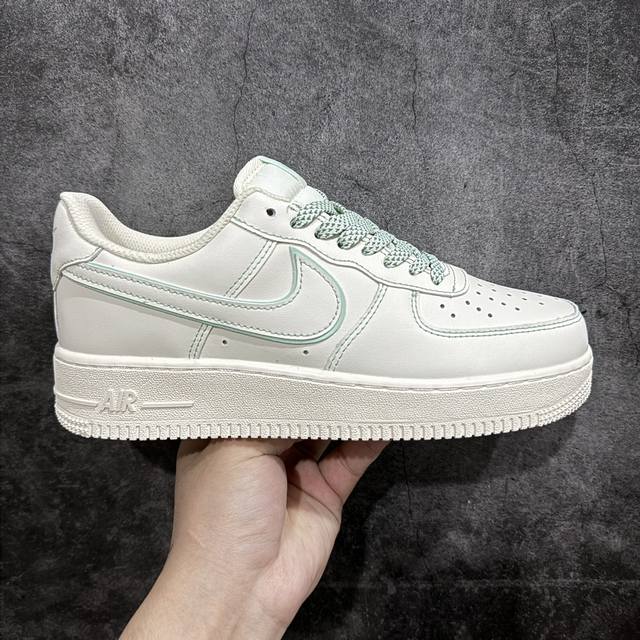 公司级 Nk Air Force 1'07 Low 兔八哥 米玉色满天星 空军一号低帮休闲板鞋 315122-707 #定制皮料 3M反光 原楦原纸板 纯正版型