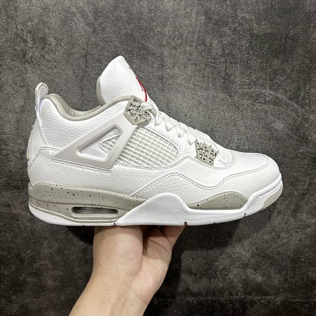 Gat原厂皮版 男女码air Jordan Aj4白奥利奥 Ct8527-100 耗时多个月开发 鞋型细节基本没得挑 材料实打实的好皮料 品质细节可随意挑战3-