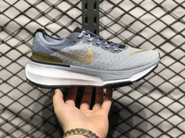 Nike Zoomx Invincible Run Flyknit Fk3 不可战胜3代系列轻量飞织低帮休闲运动慢跑鞋 货号：Dr2660 400 尺码：39