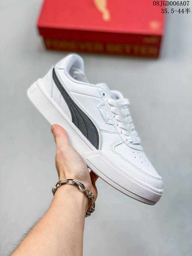 Puma 彪马 全身采用优质台产麂皮面料，超软感内里+Pu鞋垫彪马puma Basket Platform蕾哈娜二代经典厚底百搭休闲运动板鞋 货号：385690