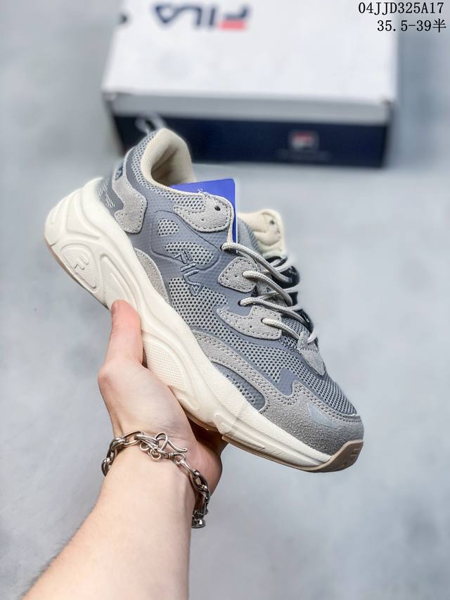 Fila Fusion Collina 斐乐 原装系列fila Fusion Collina 科利纳系列山丘低帮轻便时尚百搭休闲运动板鞋 尺码：35 36 36