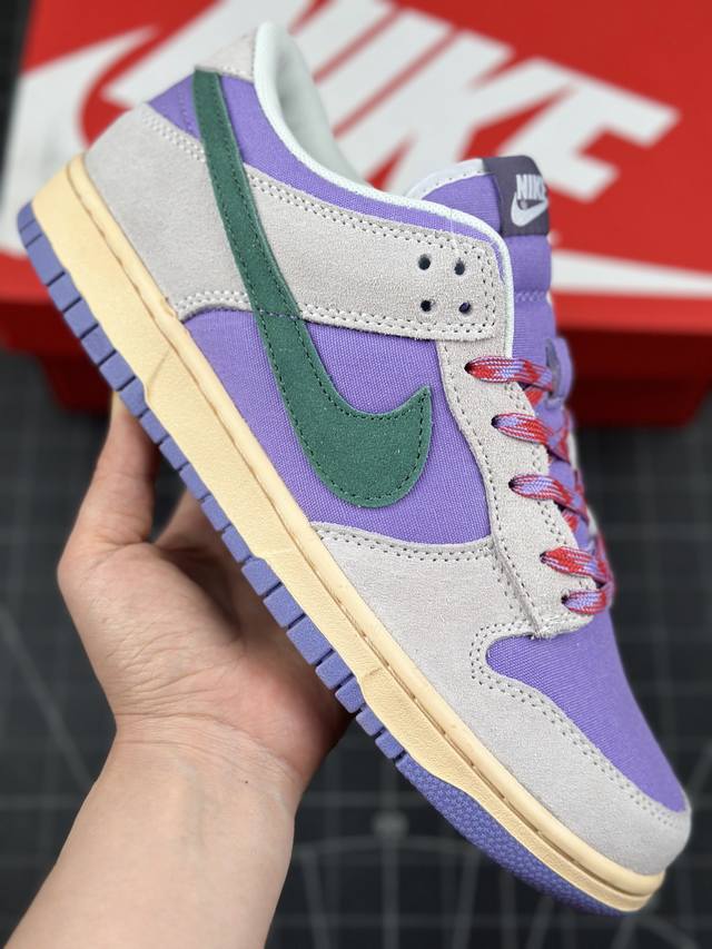 核心私 Nike Dunk Low Joker Like 耐克 Sb 低帮 白紫小丑 舒适休闲耐磨透气低邦板鞋 整双鞋以我们熟悉的电影人物反面素材小丑为设计灵感