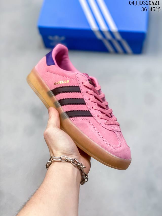 阿迪达斯adidasoriginals Wb Pony Tonal Samba 桑巴舞系列绅士德训足球风百搭低帮休闲运动板鞋 尺码： 36 362 371 38