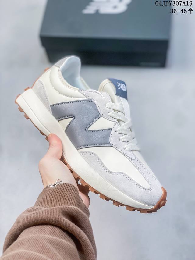 公司级新百伦 New Balance Nb327系列 皮面复古休闲运动慢跑鞋 Ws327Ra全新 New Balance 327 系列，以更纯粹的复古风格设计打