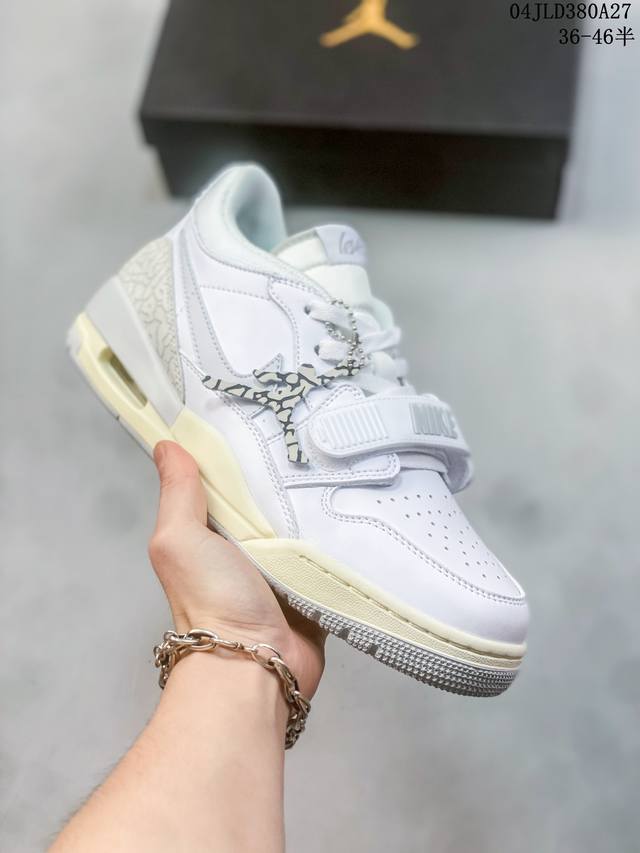 公司级耐克 Nike Aj312 Air Jordan Legacy 312 Nrg“Pure White” 官方货号:Cd7069 141乔丹联名号称 “最强