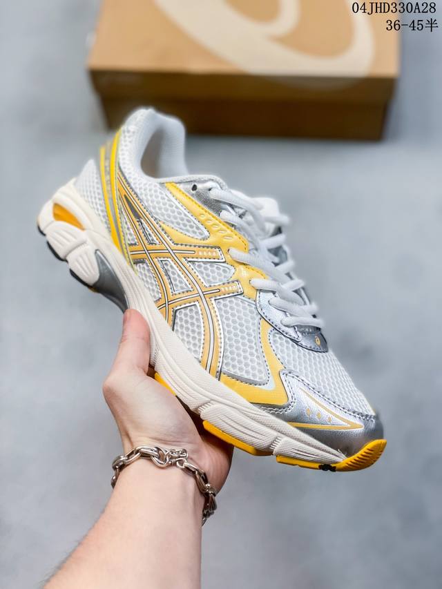 公司级装备充满未来感，日本专业跑鞋品牌 Asics 亚瑟士 Gel-1090 量子系列硅胶回弹休闲运动跑步鞋 货号 : 3A254-020 尺码:36 37 3