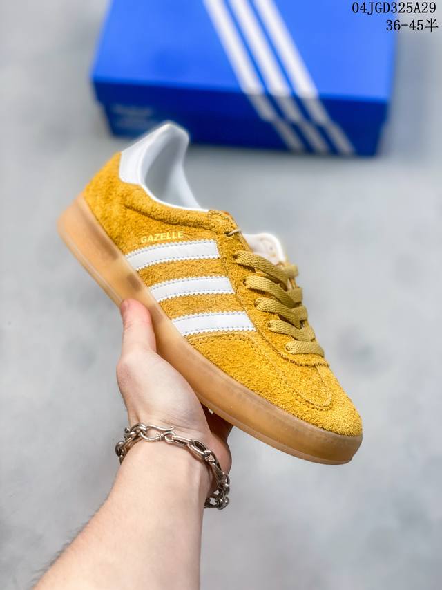 阿迪达斯三叶草adidas Originals Samba Vegan Og”Spd“桑巴舞系列绅士德训足球风百搭低帮休闲运动板鞋 36 36.5 37 38