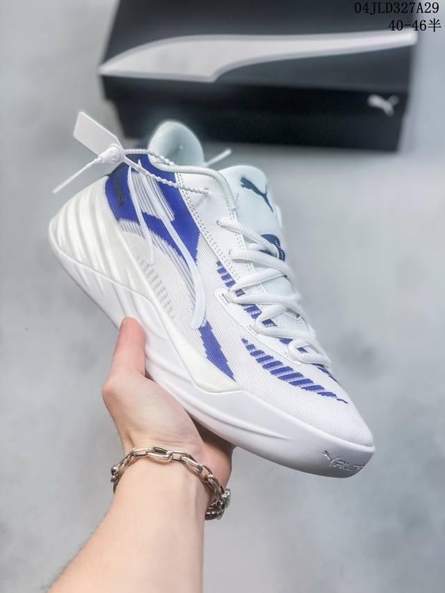 新款彪马 Puma Aii-Pro Nitro 篮球鞋低帮 网面透气 舒适脚感 避震实战篮球鞋 04Jld327A29