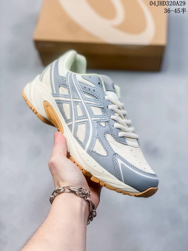 Asics Gel- Tr 公司级版本 亚瑟士运动休闲透气专业跑鞋 Gel- Tr鞋款采用经典时尚的鞋型 结合简明的配色 展现品牌的传承 及引领复古流行的主题