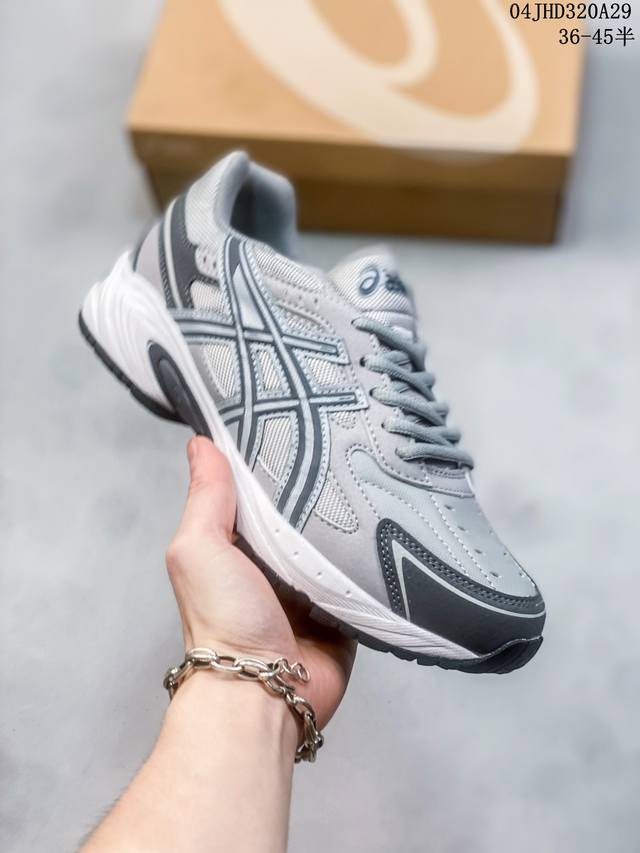 Asics Gel- Tr 公司级版本 亚瑟士运动休闲透气专业跑鞋 Gel- Tr鞋款采用经典时尚的鞋型 结合简明的配色 展现品牌的传承 及引领复古流行的主题