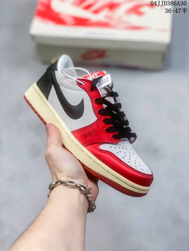 公司级真标带半码 乔丹air Jordan 1 Low Aj1 Wh 乔1 低帮复古文化休闲运动篮球鞋。凭借出色的性能和吸睛的外观， Air Jordan直是风