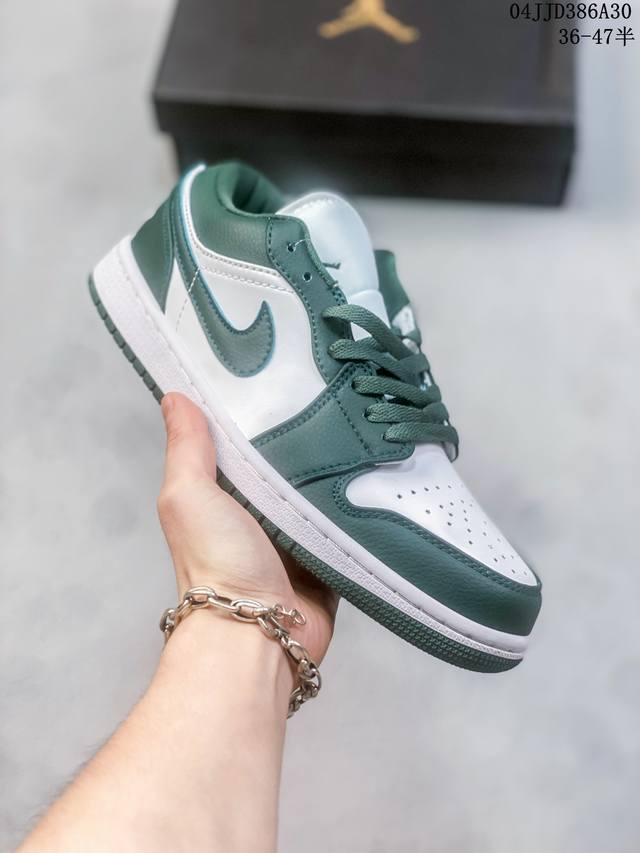 公司级真标带半码 乔丹air Jordan 1 Low Aj1 Wh 乔1 低帮复古文化休闲运动篮球鞋。凭借出色的性能和吸睛的外观， Air Jordan直是风