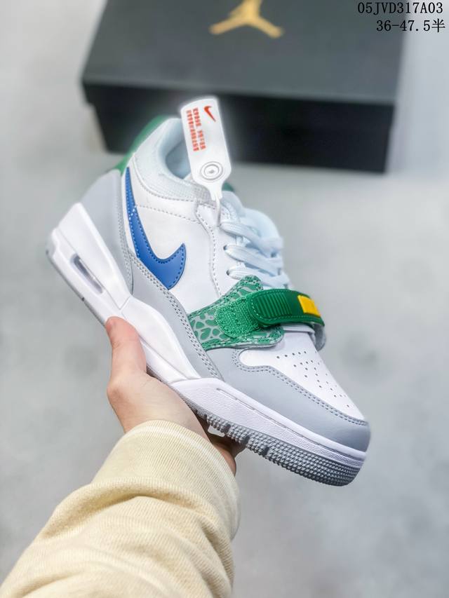 Air Jordan Legacy 312 ” 乔丹篮球鞋系列 号称 “最强三合一” 的 Jordan Legacy 312，自然有着杂交结合的设计，它的名字就