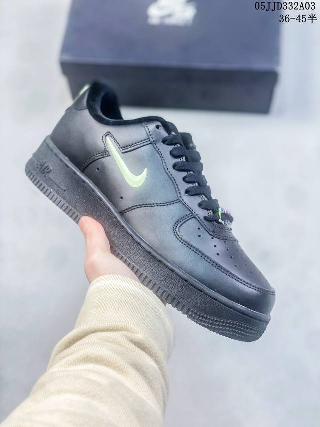 公司级带半码 耐克nike Air Force 1 Low 空军一号低帮休闲板鞋 打造纯正空军版型#专注外贸渠道 全掌内置蜂窝气垫 #原盒配件 原厂中底钢印、拉