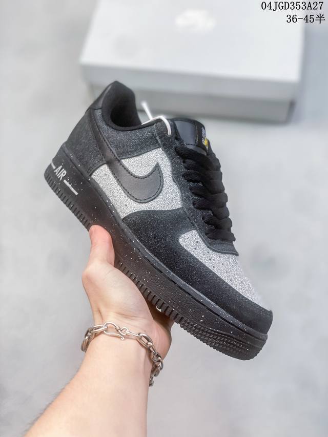 公司级带半码 耐克nike Air Force 1 Low 空军一号低帮休闲板鞋 打造纯正空军版型#专注外贸渠道 全掌内置蜂窝气垫 #原盒配件 原厂中底钢印、拉