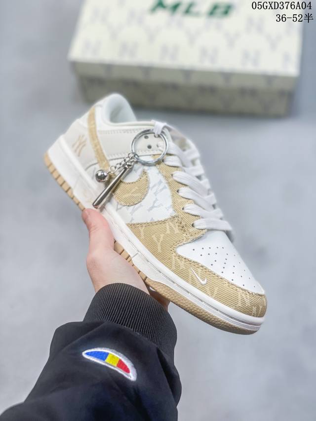 海外爆款限量发售！公司级 Nike Sb Dunk Low“Lv联名 优雅黑白” 夜光 周年高端定制 低帮休闲板鞋 定制鞋盒 大厂纯原品质出货 超高清洁度 皮料