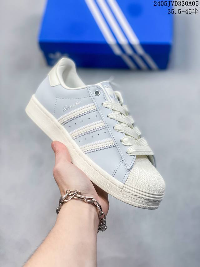 Superstar贝壳头经典运动板鞋女adidas阿迪达斯官方三叶草ie3037尺码:35.5-45半 05Jvd330A05