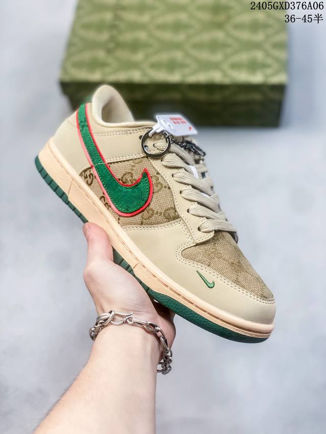 公司级真标带半码！ 耐克nike Sb Dunk Low 限定 复古低帮休闲运动滑板板鞋。采用脚感柔软舒适zoomair气垫，有效吸收滑板等极限运动在落地时带来