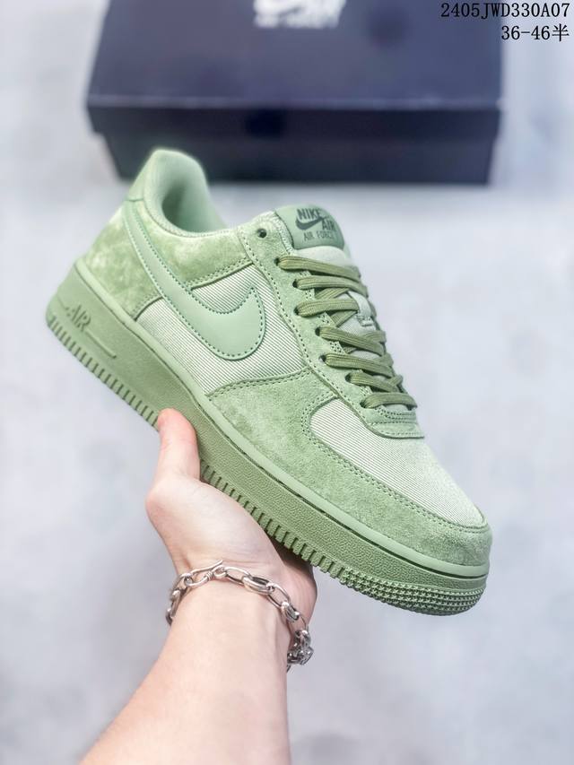 公司级带半码 耐克nike Air Force 1 Low 空军一号低帮休闲板鞋 打造纯正空军版型#专注外贸渠道 全掌内置蜂窝气垫 #原盒配件 原厂中底钢印、拉