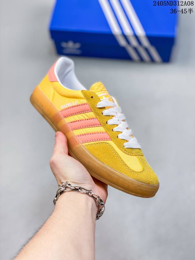 公司级阿迪达斯三叶草adidas Originals Samba Vegan Og”Spd“桑巴舞系列绅士德训足球风百搭低帮休闲运动板鞋 Size：36一45半